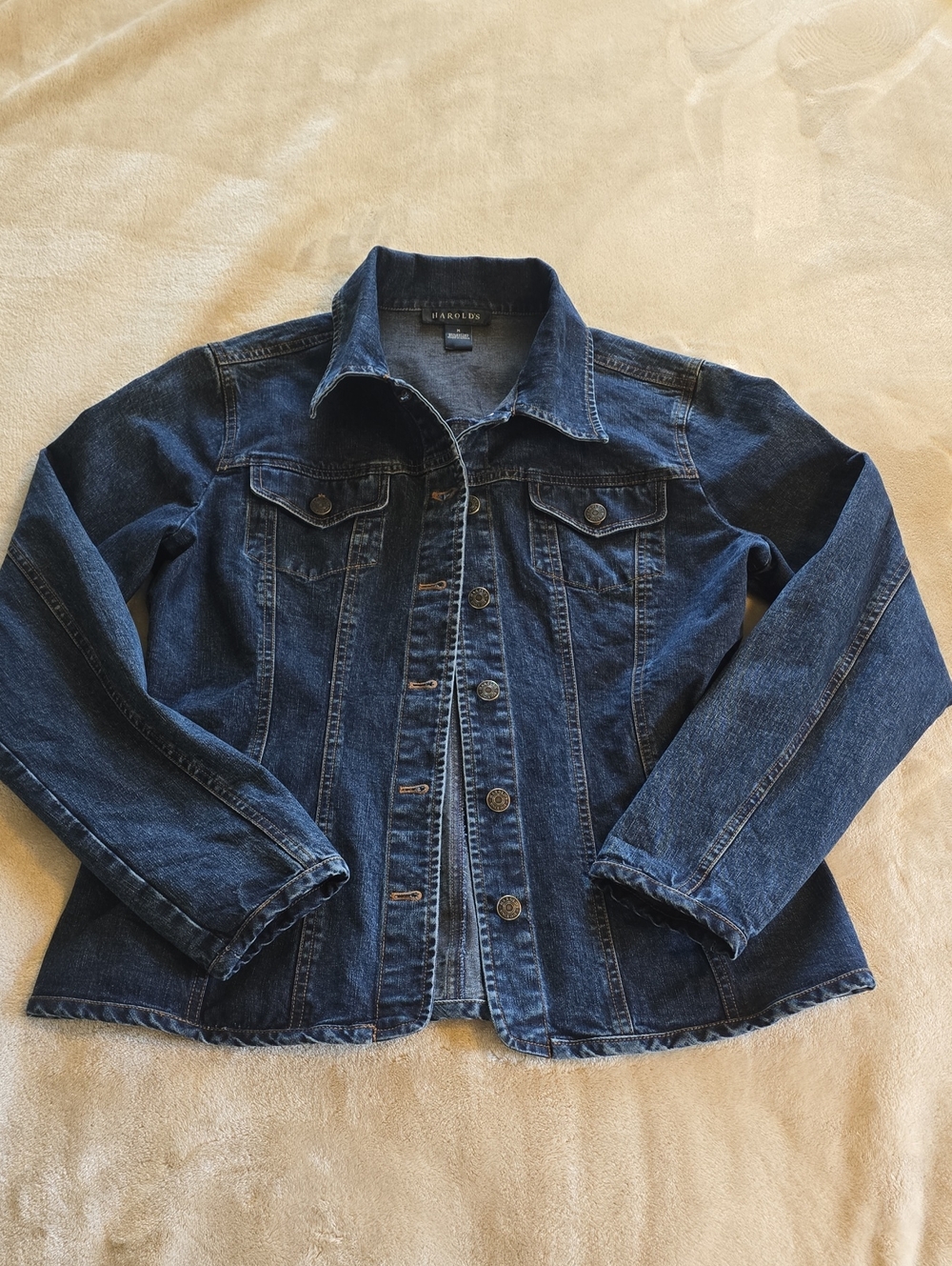Harold's Dark Blue Denim Jean Jacket